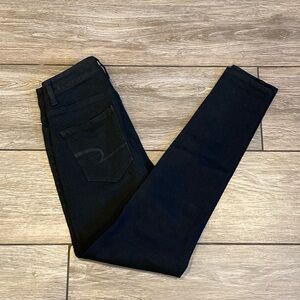 American Eagle Size 0 Short Black High Rise Jegging